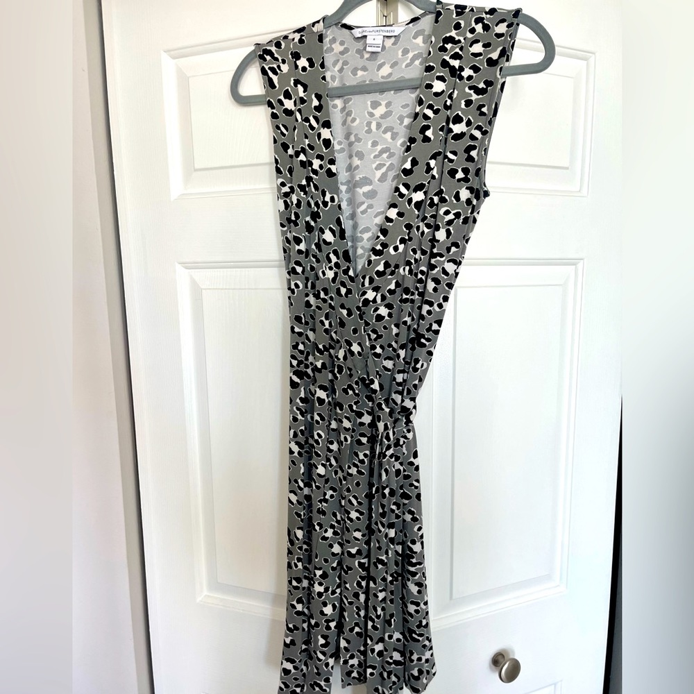 DVF Short Sleeve Wrap Dress